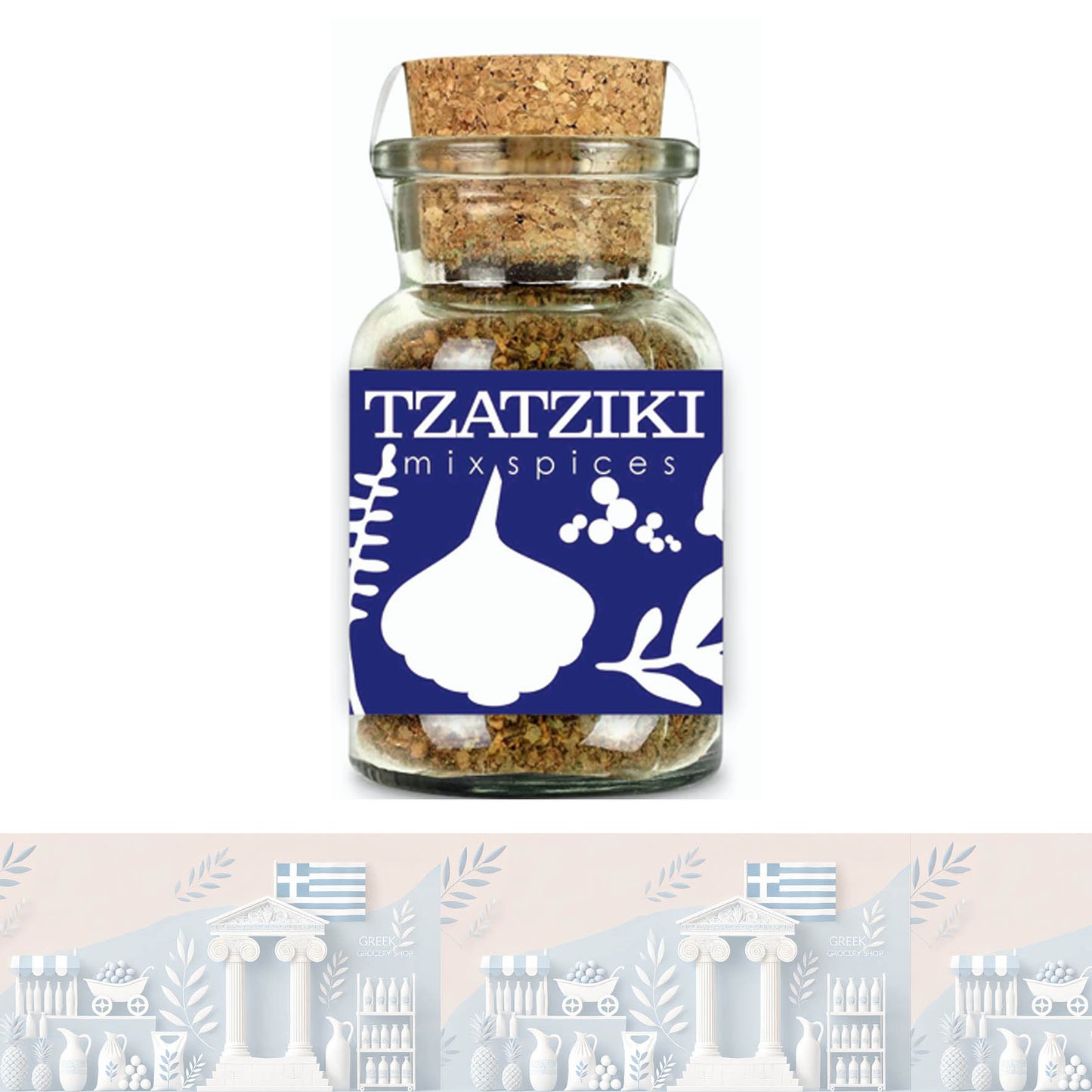 Griechische Gewürzmischung für Tzatziki 85g "Ellie"