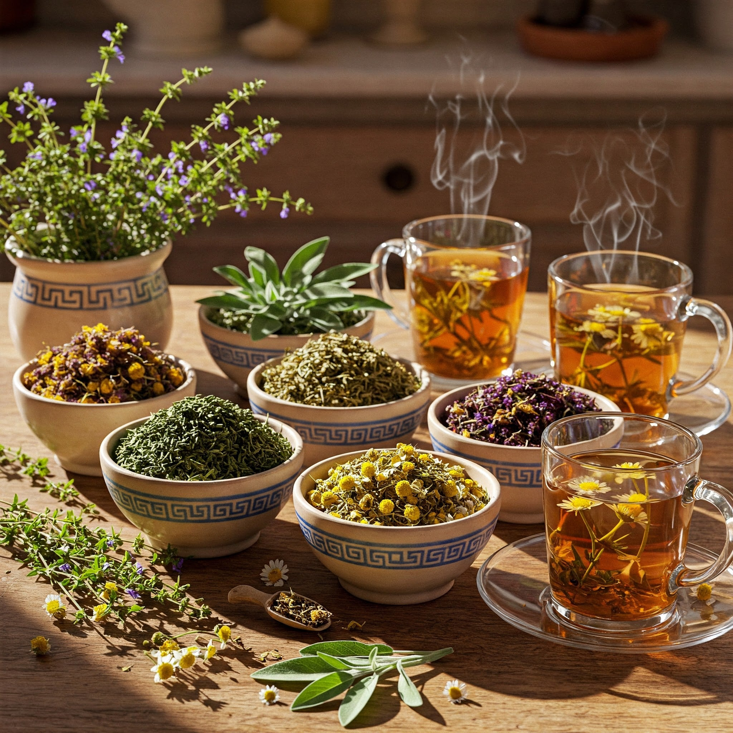 Griechischer Kräutertee