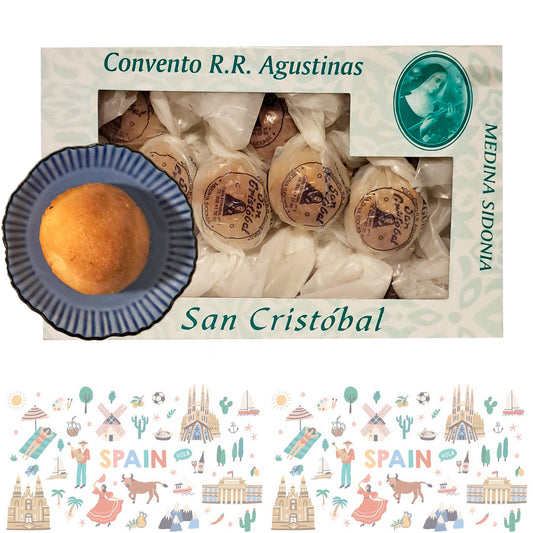 Green Delicates: Amarguillos von Medina Sidonia (450g) - Traditionelles Mandeldessert aus Spanien 🇪🇸