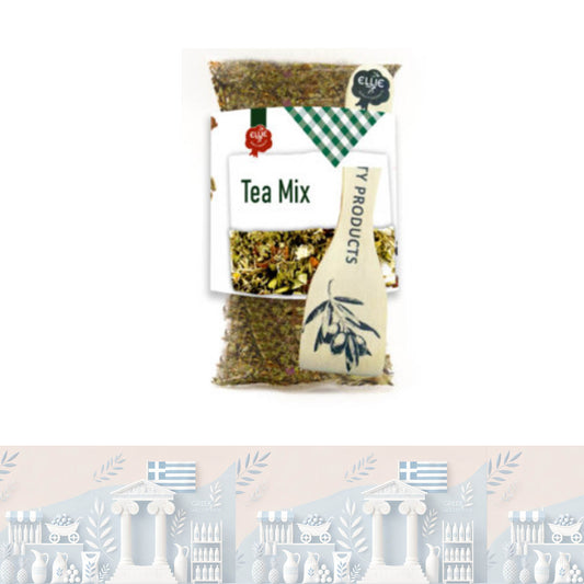 Griechischer Teemischung 🍵 | Kräuterteemischung mit Holzlöffel (50g)