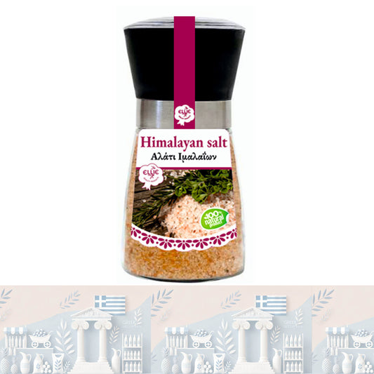 Griechisches Himalaya-Salz mit Mühle 200gr "Ellie"