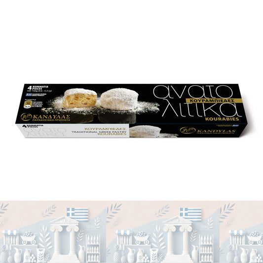 Griechischer KOURABIES 4*35gr "Kandylas"