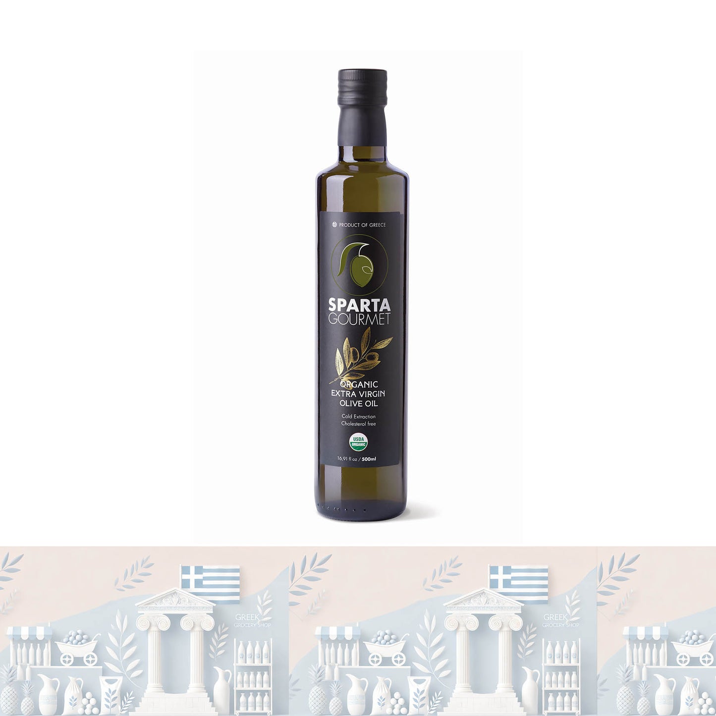 Extra natives Olivenöl BIO 500ml "Sparta Gourmet"