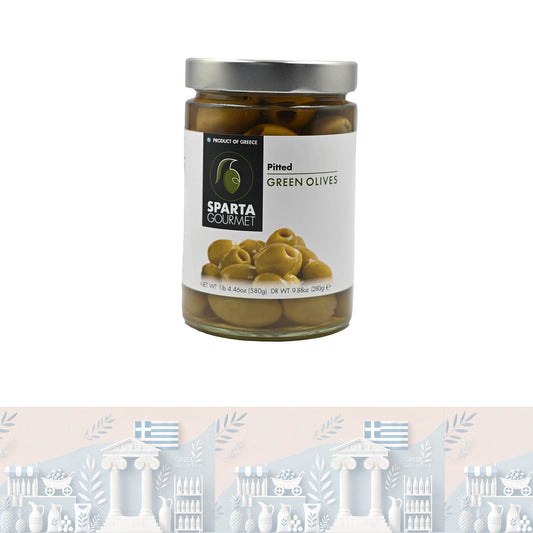 Griechische Olive entkernte Chalkidikis 580,0 gr "Sparta Gourmet"