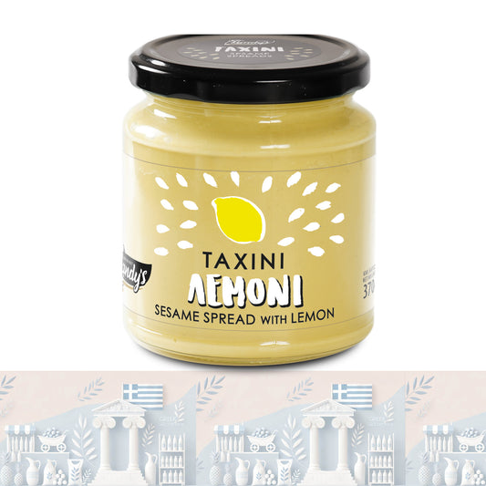 Griechische Tahini Aufstrich mit Zitrone 300gr "Kandylas"