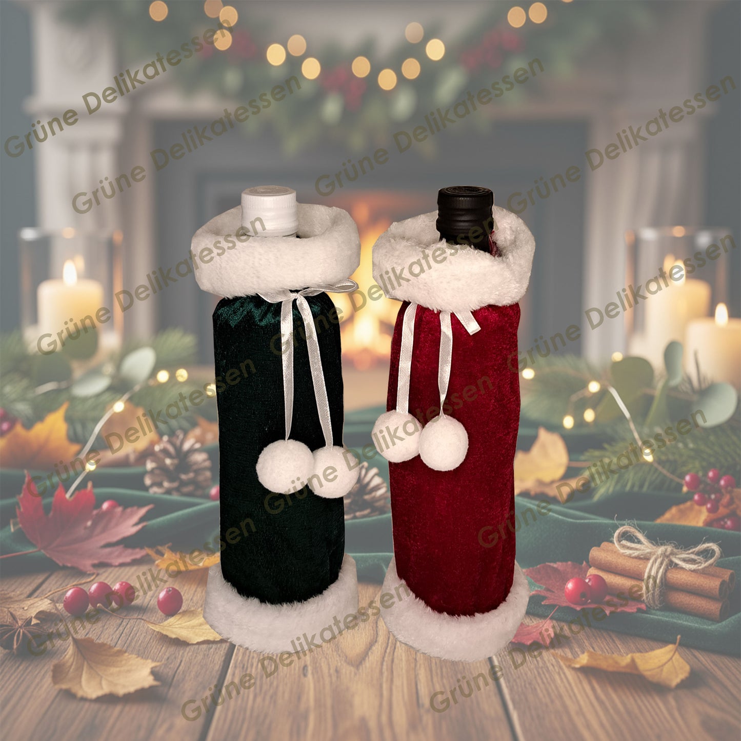 🎄 „Christmas Duo“ – Das charmante & hochwertige Olivenöl-Geschenkset  von Grüne Delikatessen