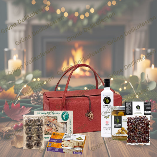 🎁 „Mediterranean Luxury Selection“ – Die einzigartige & luxuriöse Genuss-Geschenkbox  von Grüne Delikatessen
