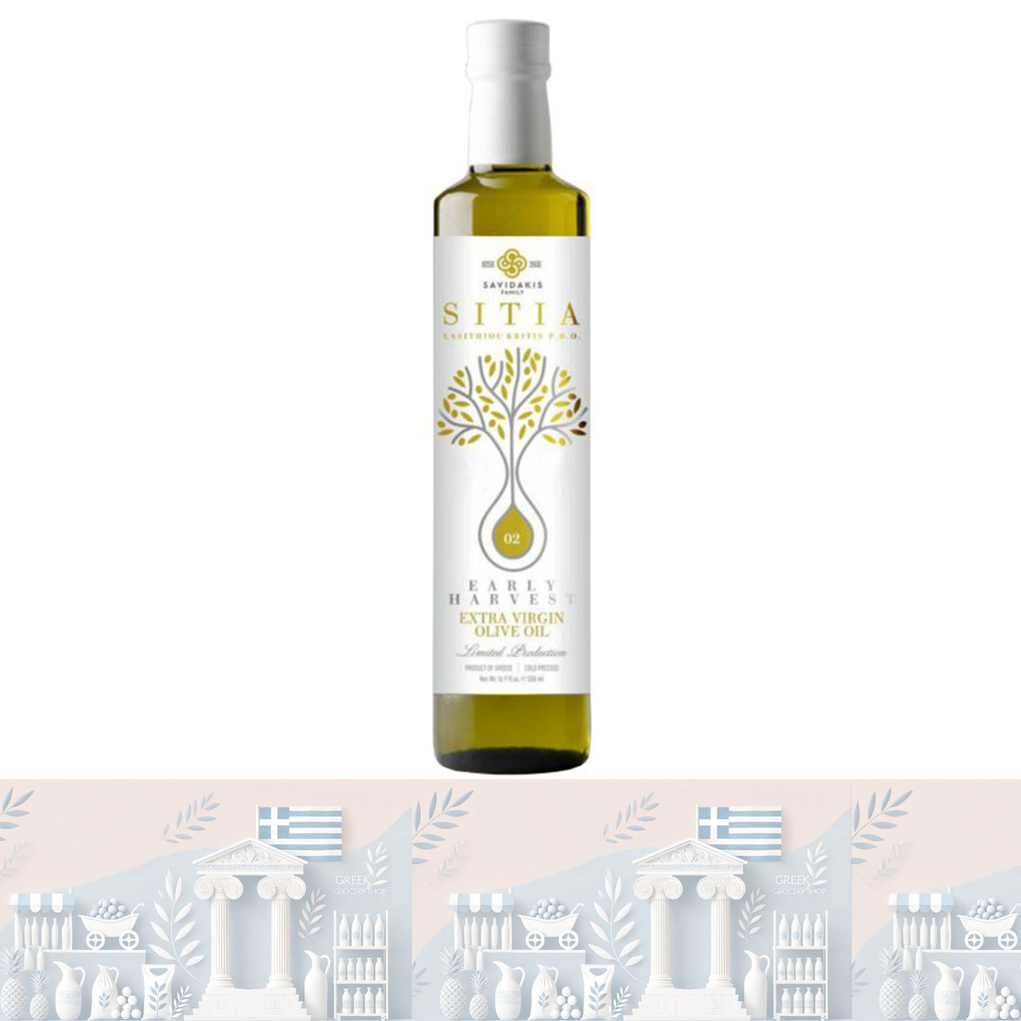 Exklusives Olivenöl: Natives Olivenöl Extra g.U. Sitia 750ml