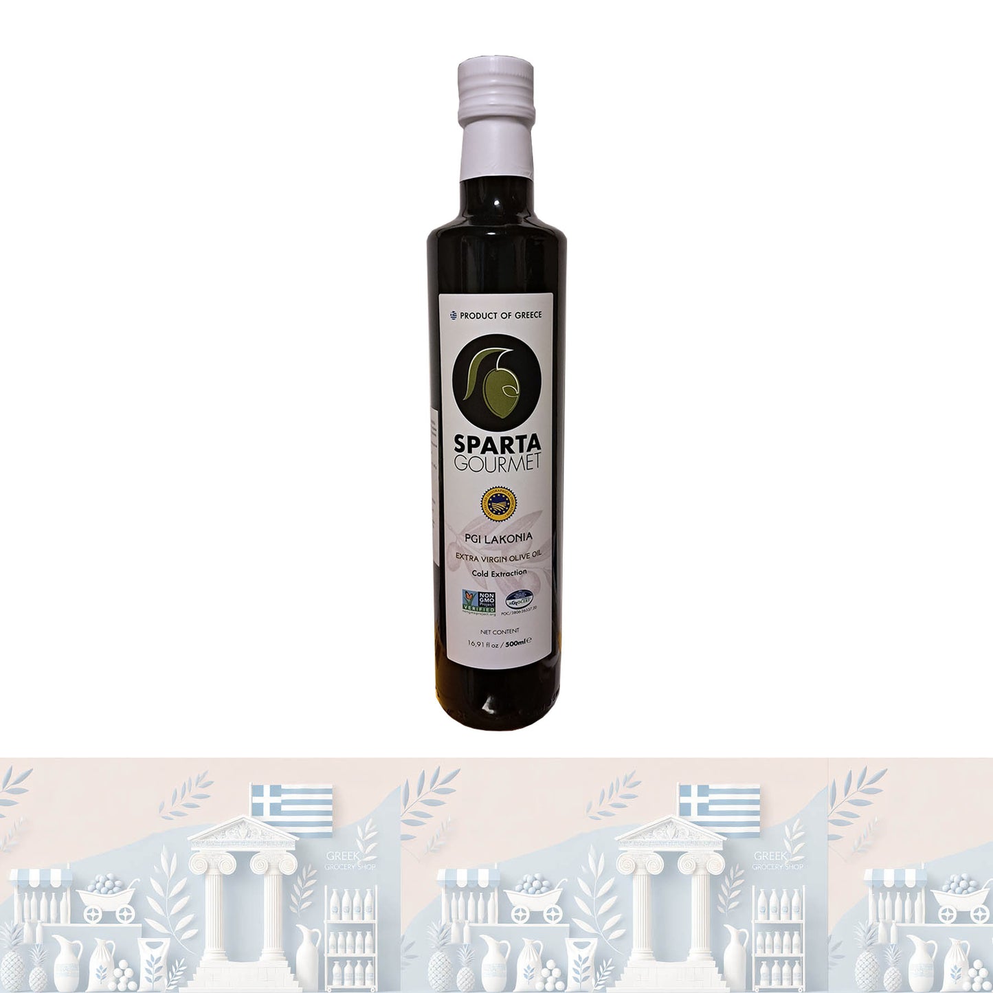 NATIVES OLIVENÖL EXTRA LAKONIA IGP (PGI) 500ml "SPARTA GOURMET"