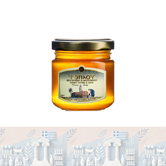 Griechischer Thymian-Salbei-Honig 270gr "TOPLOU"