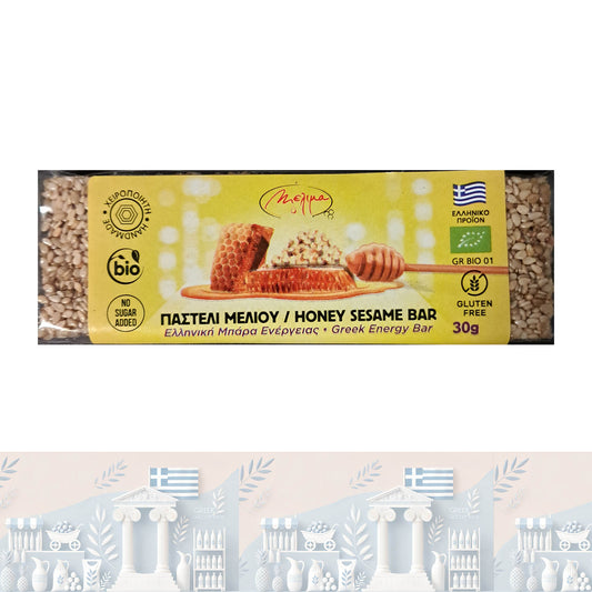Griechische BIO Honig-Sesam-Riegel 30gr "KANDYLAS"