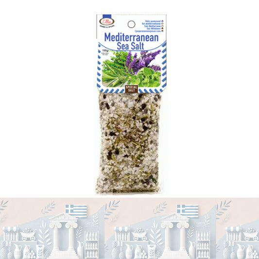 Griechisches Mittelmeer-Meersalz, 150g "Ellie"