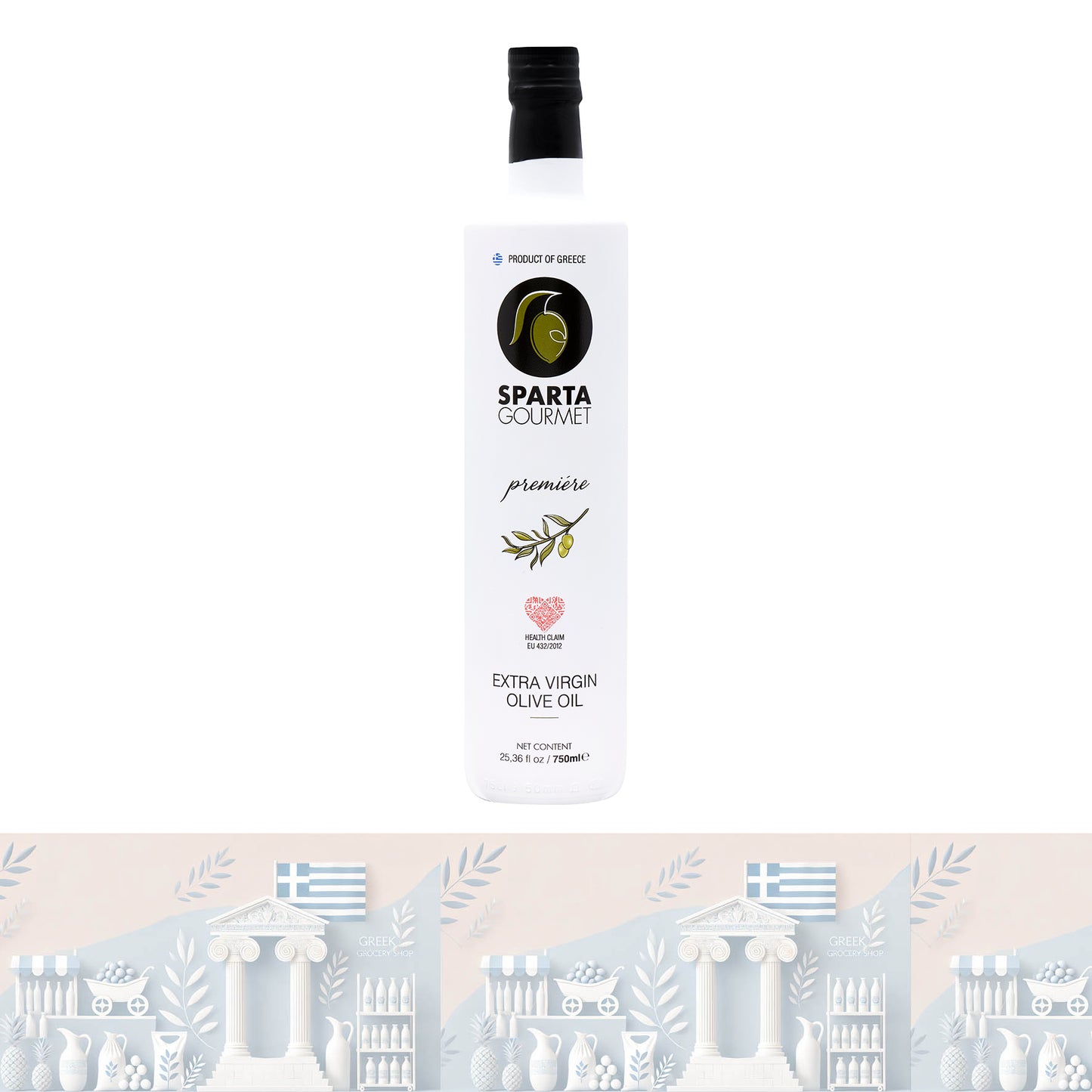 Natives Olivenöl extra Premiere - Frühe Ernte "Sparta gourmet" 500ml