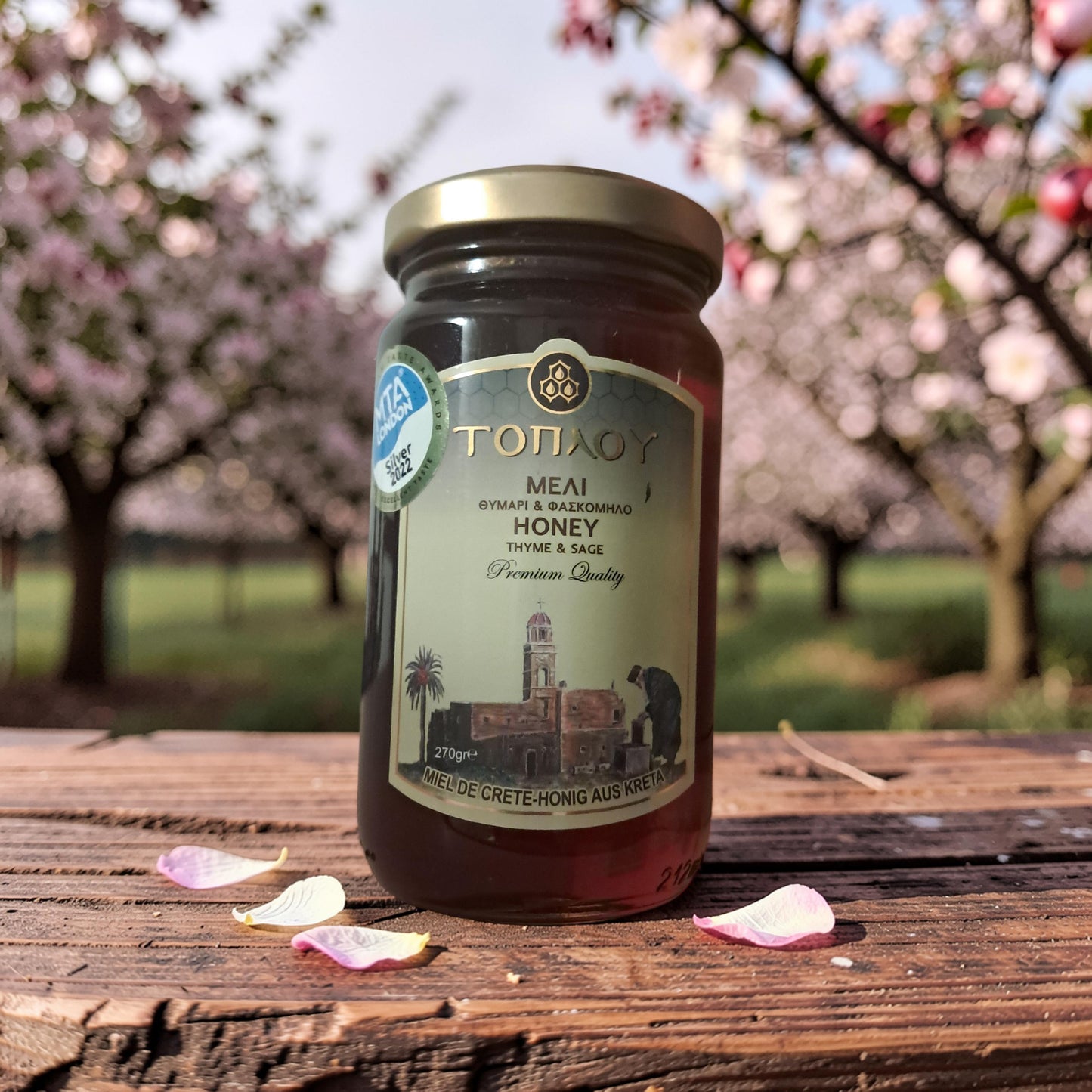 Griechischer Thymian-Salbei-Honig 270gr "TOPLOU"