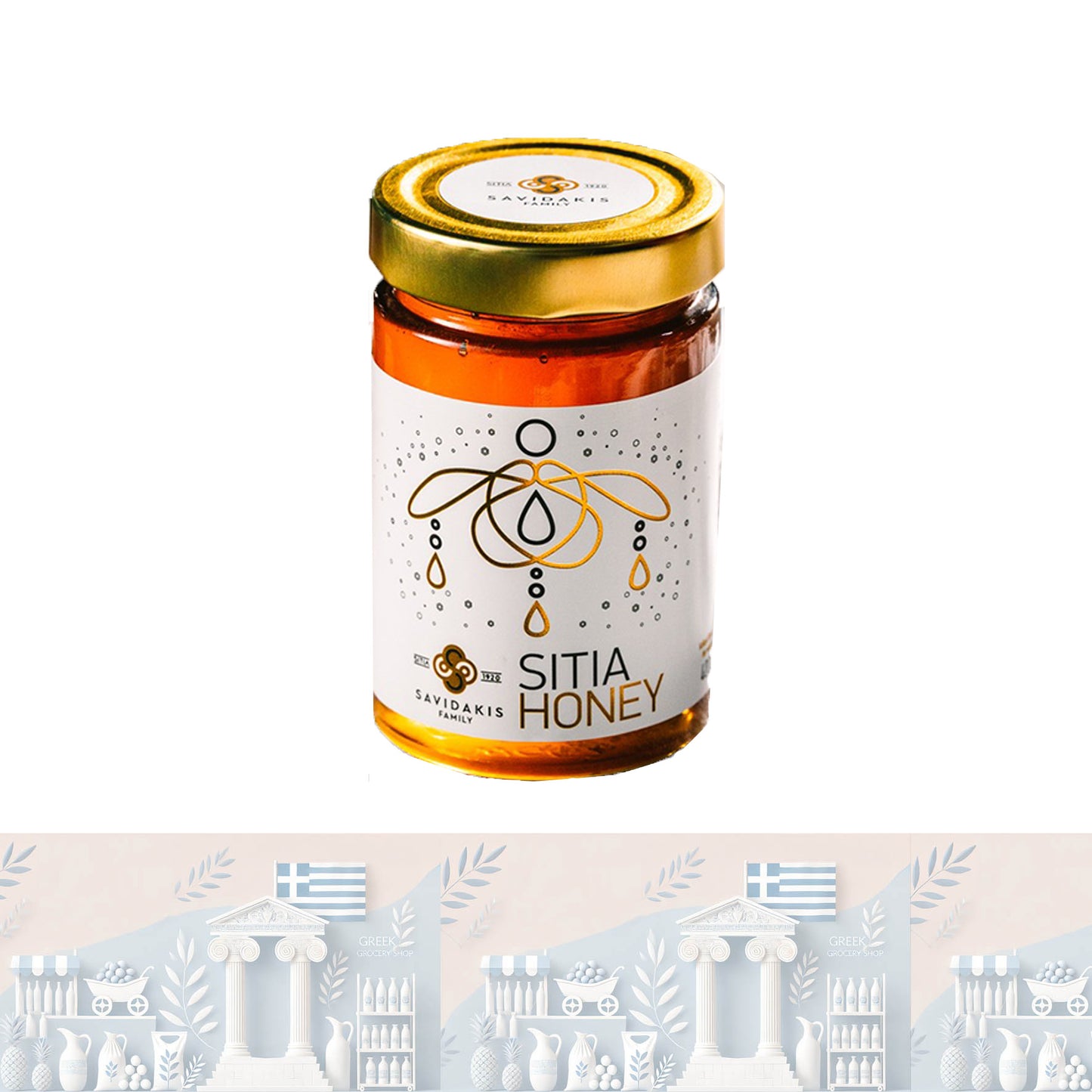 Griechischer Premium-Thymianhonig aus Sitia – Kreta 250gr "TOPLOU"